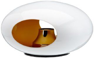 Esprit 308665 Pebble Tischleuchte / Glas auen wei innen amber /  30 x 17 cm / 40 W, 230 V, E14 Beleuchtung