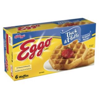 Eggo Thick & Fluffy Original Waffles 6 ct