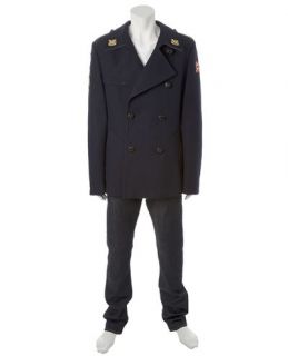 Homme By Michele Rossi Military Style Jacket