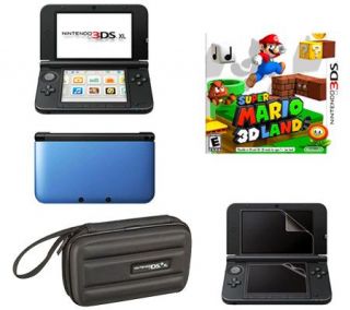 Nintendo 3DS XL with Super Mario 3D Land & Accessories —