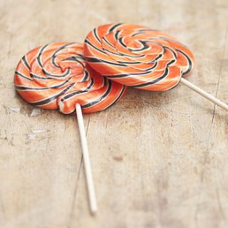 giant swirly halloween lollipops by sophia victoria joy