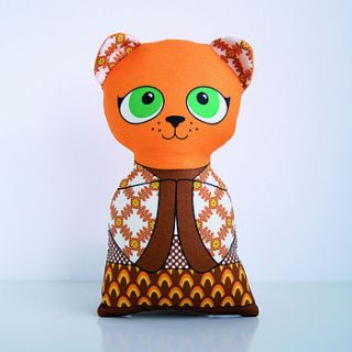 sewing kit   kokeshi kitten by julianna grove