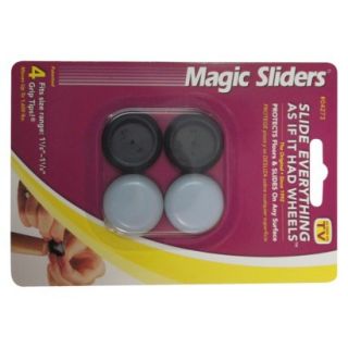 Magic Sliders Grip Tips Floor Protectors 4 pk.
