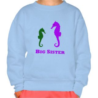 Big Sister Seahorse Shirt