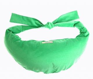 nursing cushion cute cord in lush green by thrupenny bits, beautiful breastfeeding pillows.