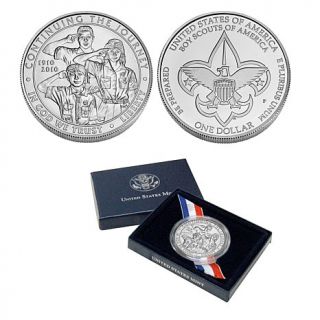 2010 Boy Scouts of America BU Commemorative Silver Dollar