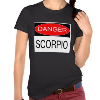 Danger   Scorpio Funny Astrology T Shirt Hat Mug