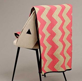 chevron throw by holly's house