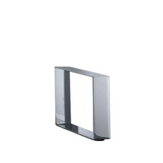 TABLON KUFE fr ein Sideboard aus stabilem, verchromten Stahl / 260 mm Hhe / Tischuntergestell / Tischunterbau / Tischfu Küche & Haushalt