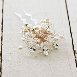 maisie peineta bridal comb by heirlooms ever after
