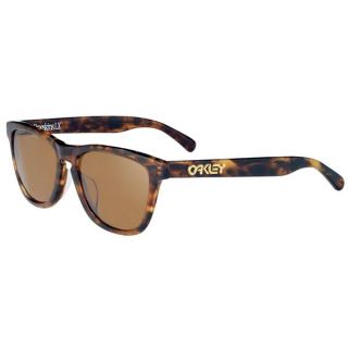 Oakley Frogskins LX Sunglasses Dark Brown Tortoise/Dark Bronze Lens