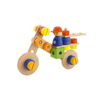 35 piece wooden construction set  by toys of essence