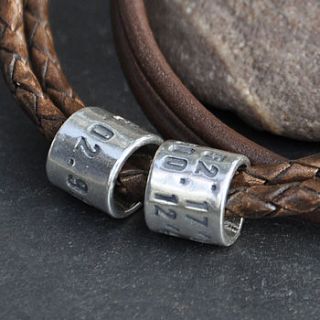 personalised 'storyteller' silver links by sally clay