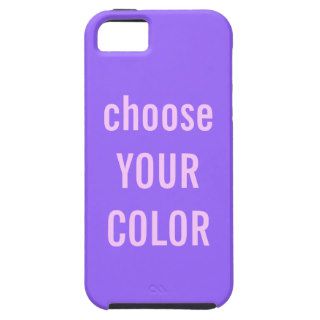 Light Purple Solid Color Background iPhone Case iPhone 5 Case