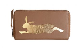 caramel hare wallet by the estate yard