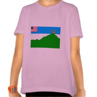Grand Gedeh County Flag T Shirt