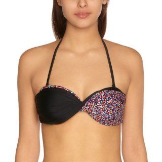Roxy Damen Bikini Top Floral Flurry Ditsy Twist Bandeau, trb floral flur, XS, WRWBT274 247 XS Sport & Freizeit