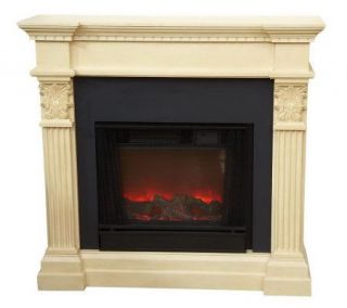 Gabrielle Freestanding Vent Free Electric Fireplace —