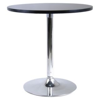 Winsome Spectrum Round Dining Table with Metal B