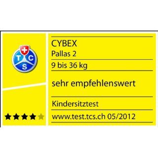 Cybex 512109008 Pallas 2 Autositz Gruppe I, II, III, pure black Baby