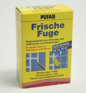 Pufas Frische Fuge Fugenfarbe 250 ml Komplett Set Baumarkt