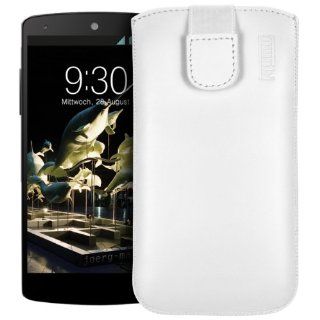 mumbi ECHT Ledertasche Google Nexus 5 Tasche Leder Etui Elektronik