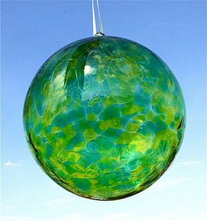 glass friendship ball by london garden trading