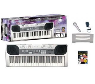 Spectrum AIL 436 54 Note Electric Keyboard withBonus Mic —