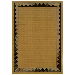 Polypropylene Laguna Indoor/outdoor Border Rug (37 X 56)