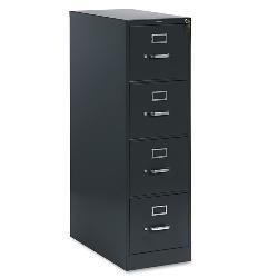 Hon 310 Series Four drawer Suspension File Cabinet In Charcoal