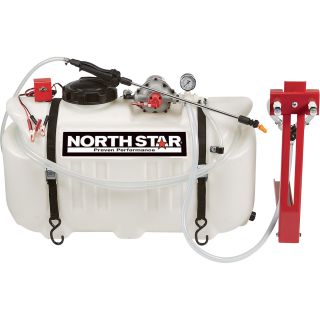 NorthStar ATV Boomless Broadcast and Spot Sprayer — 26 Gallon, 5.5 GPM, 12 Volt  Broadcast   Spot Sprayers