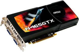 MSI Nvidia GeForce N465GTX 2D1G Grafikkarte Full Computer & Zubehr