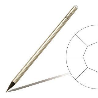 Bleistift mit SWAROVSKI ELEMENTS Piffl Pen silber glänzend mit Denim Blue (266) Bürobedarf & Schreibwaren