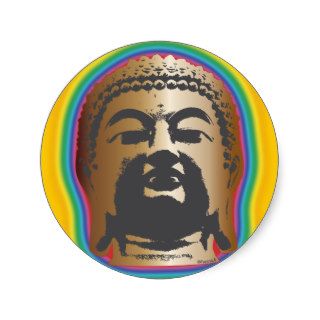 Bronze Buddha Stickers