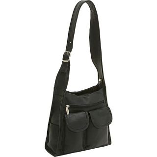 Le Donne Leather Cargo Pocket Shoulder Bag