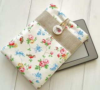kindle case in cath kidston birds and flowers by covercraft