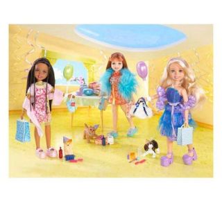 Barbie Wee 3 Friends Party Doll Set —