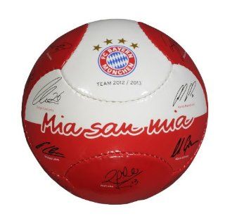 FC Bayern Mnchen Ball Signature 2012/2013 Autogrammball Gr.5 Sport & Freizeit