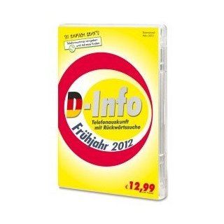 D Info inkl. Rckwrtssuche Frhjahr 2012 Software