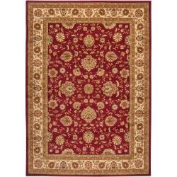 Woven Red Rug (53 X 73)