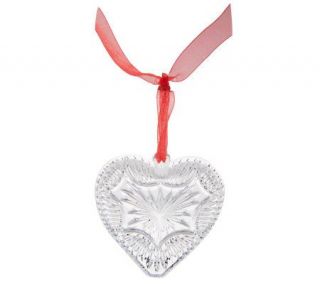 Waterford Crystal Sweetheart Ornament —