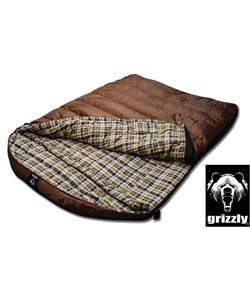 Grizzly 2 person +25 degree Rip stop Sleeping Bag