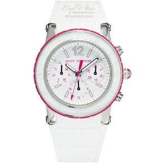 Juicy Couture HRH White Dragon Fruit Chronograph Ladies Watch 1900896 Watches