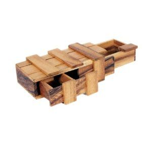 Doppel Pandora Box   Double Magic Box Schatztruhe Holz Puzzle Knobel IQ Spiel Spielzeug