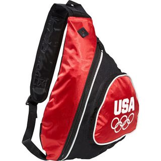 Extended Exposure Olympic Games Red Sling Bag
