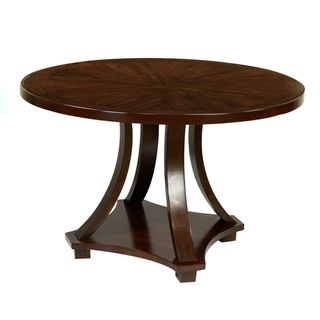 Furniture Of America Briggs Contemporary Dark Walnut 48 inch Dining Table