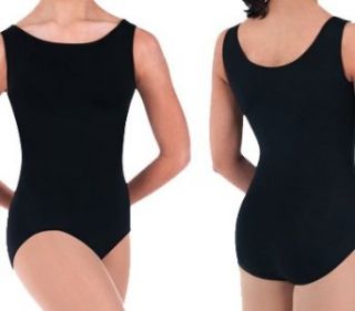 BW ProWEAR Boatneck Leotard BLACK 2X Clothing