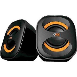 QFX USB Speakers, Orange (CS251OR)   Players & Accessories