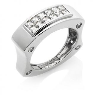 Victoria Wieck 1.68ct Absolute™ Men's Invisible Setting Euro Band Ring