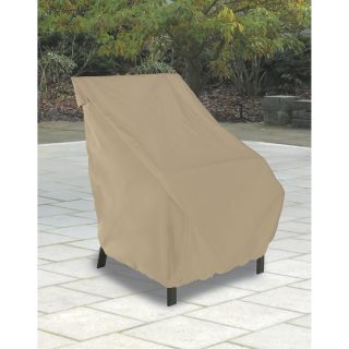 Classic Accessories Standard Patio Chair Cover — Tan, Model# 58912  Patio Furniture Covers